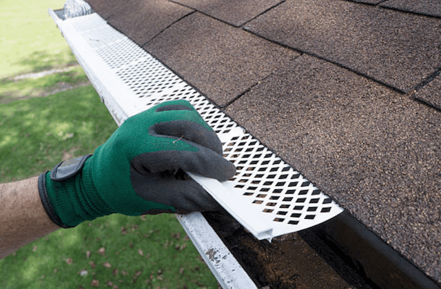 perforated gutter guards