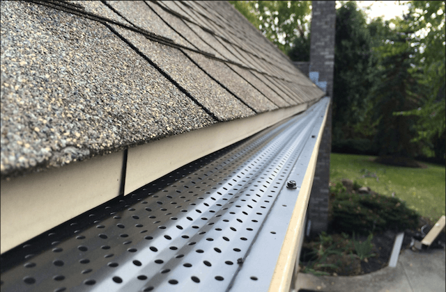 aluminum gutter guard